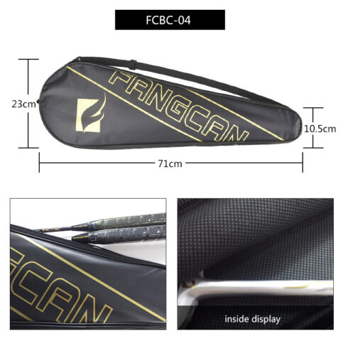 FCBC-04 牛津羽毛球拍套（黑）