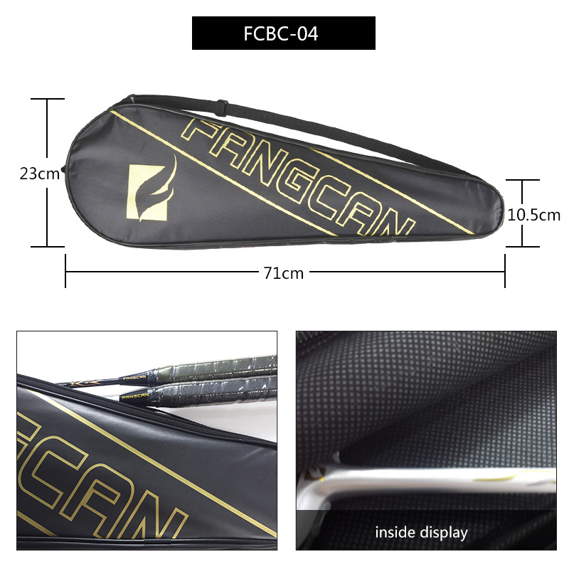 FCBC-04 牛津羽毛球拍套（黑）
