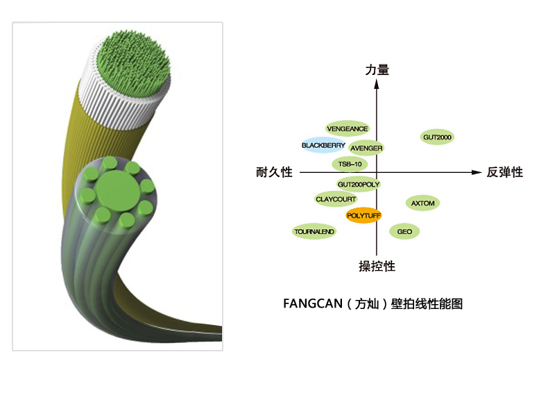 （200 米/盘）TM201 交叉色壁球线 - detail 3/15